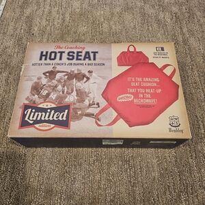 Wembley Red Hot Seat Cushion